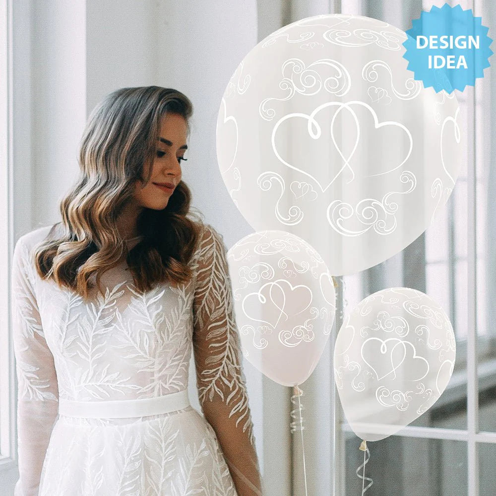 11 inch CROSSED HEARTS