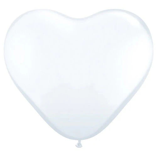 11 inch HEARTS - WHITE