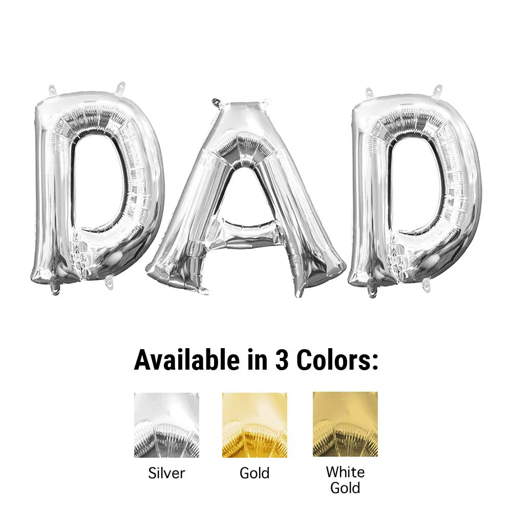 16 inch DAD - ANAGRAM LETTERS KIT (AIR-FILL ONLY)