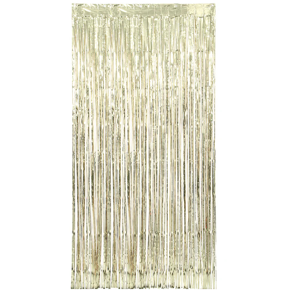 GOLD FRINGE DOOR CURTAIN 3.25ft X 6.5ft