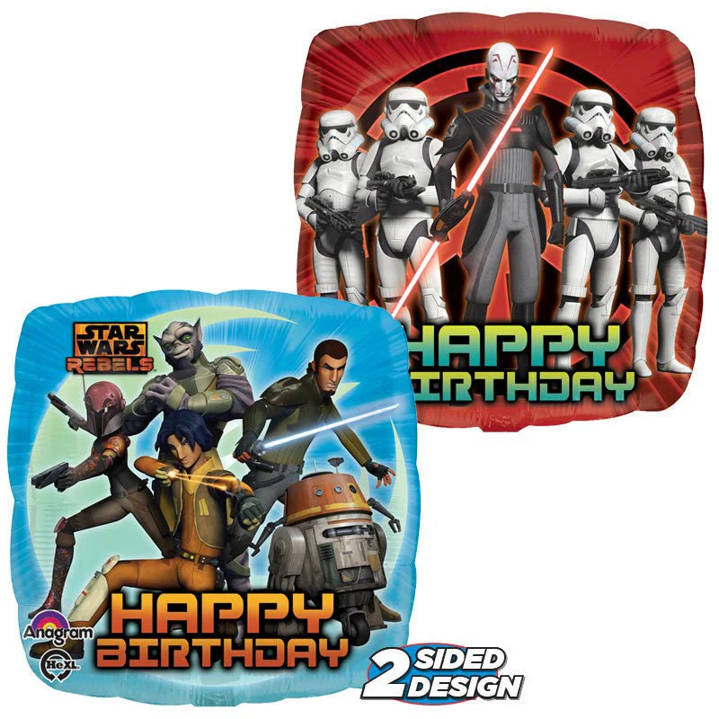 18 inch STAR WARS REBELS HAPPY BIRTHDAY