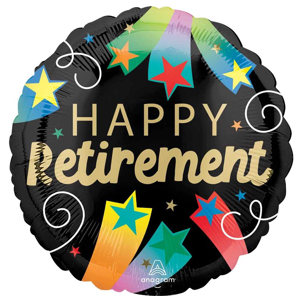 HAPPY RETIREMENT - 18 inch
