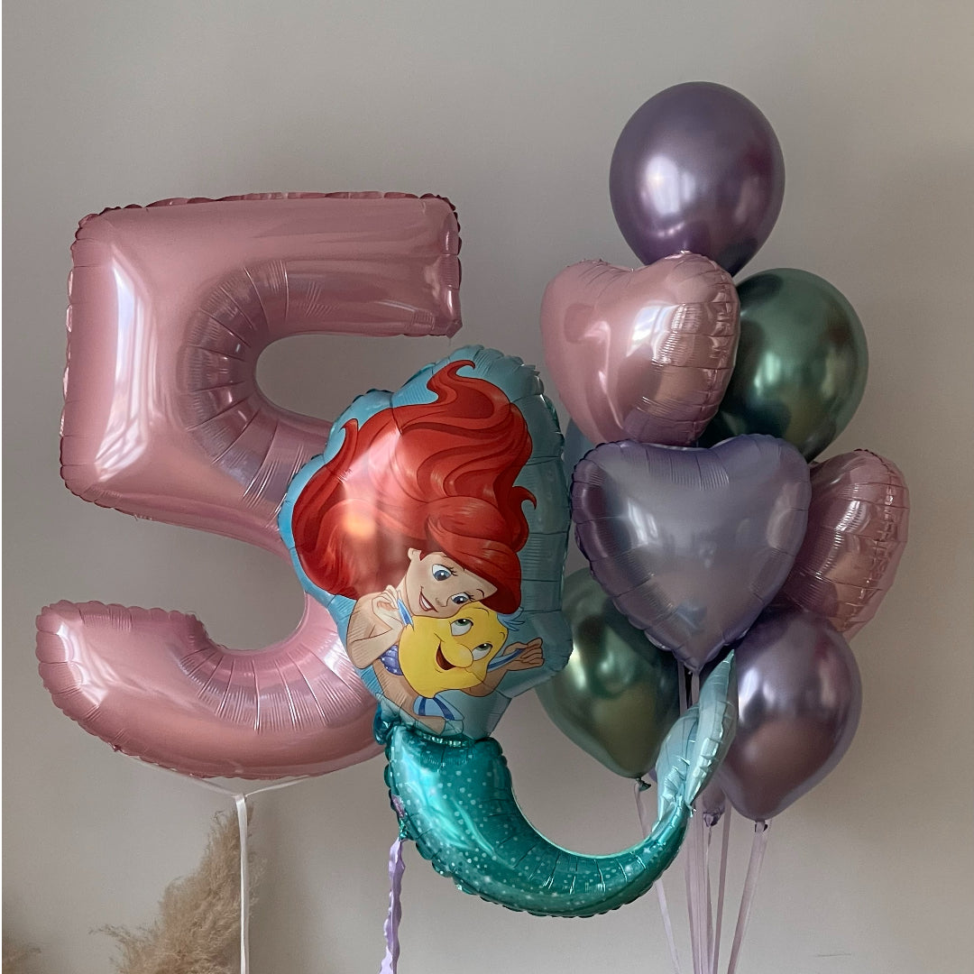 Mermaid balloon bouquet under the sea party decor
Mermaid birthday balloon decorations ocean theme
Under the sea balloon bouquet for kids party