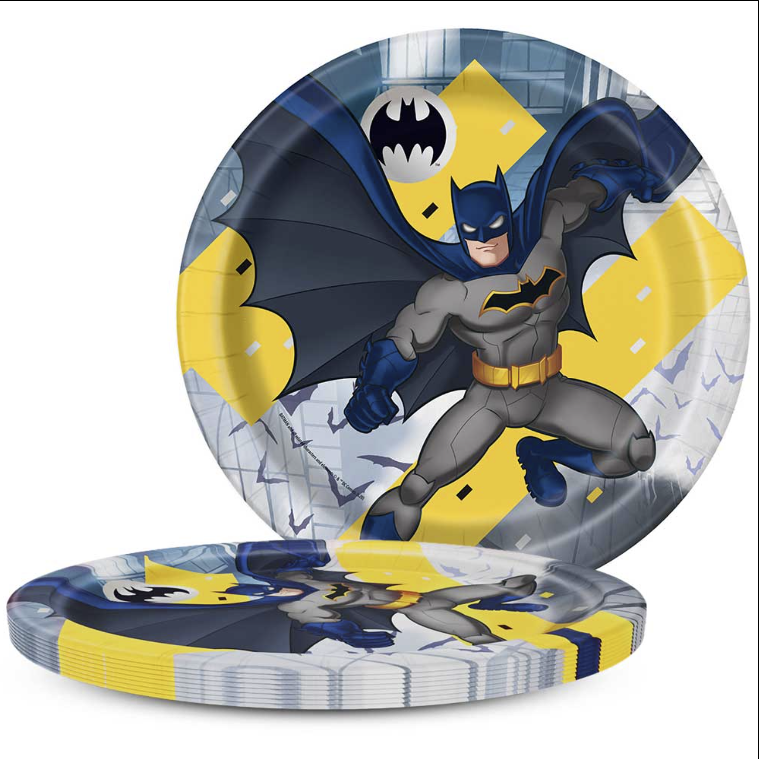Batman Dinner Plates - 8ct