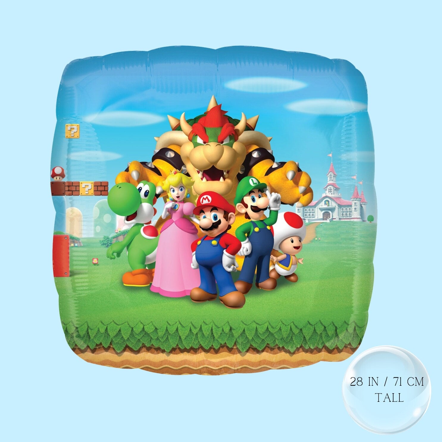 Super Mario Balloons - Anagram Licensed | Mario and Luigi | Nintendo Games Balloons | Birthday Balloons | Video Games