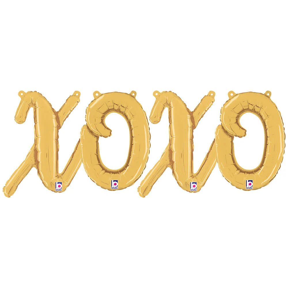 XOXO - BETALLIC SCRIPT LETTERS KIT (AIR-FILL ONLY)