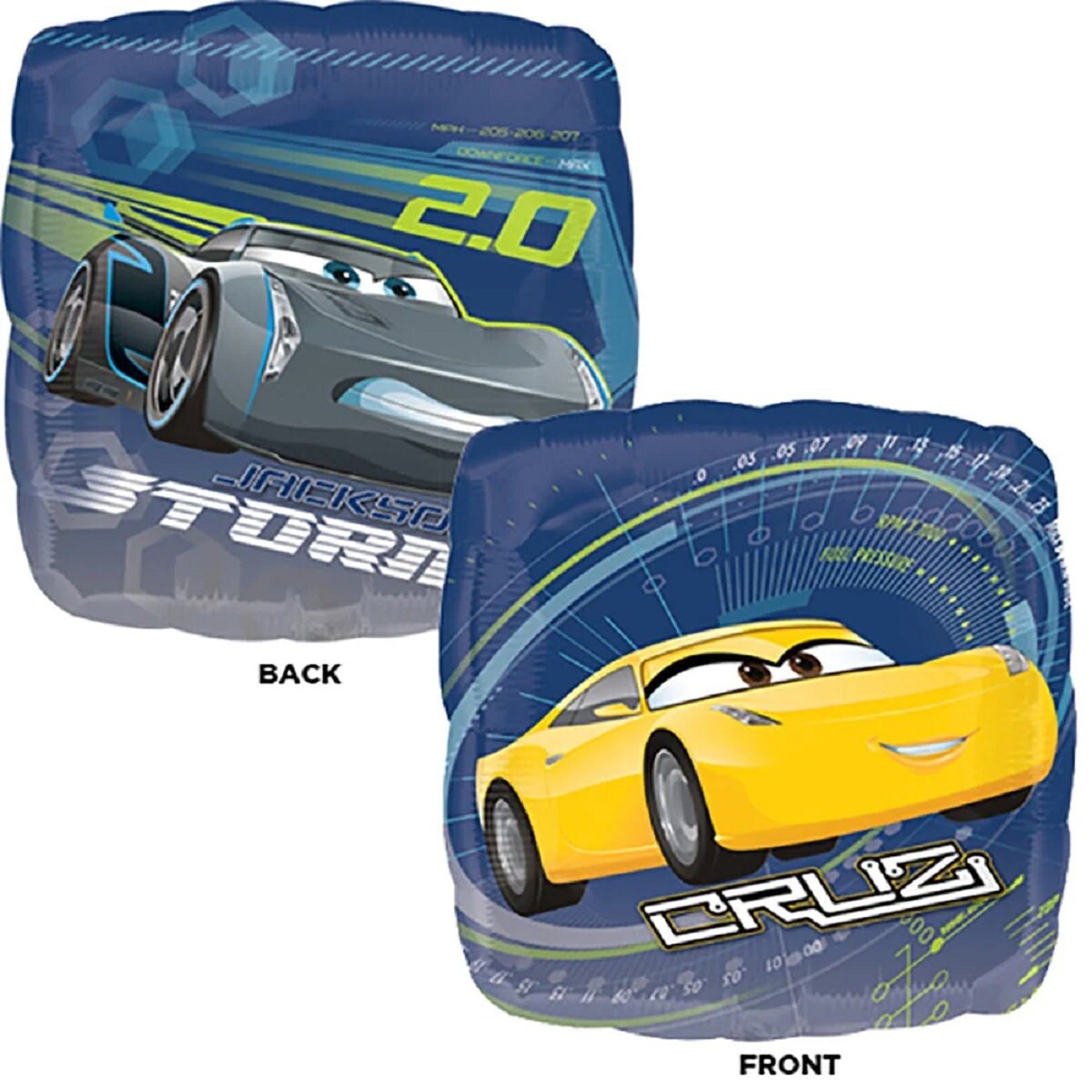 Anagram Officially Licensed Cars 3 Cruz Jackson Bouquet, 5pc | Cars kids birthday | Car party decorations | Toddler birthday