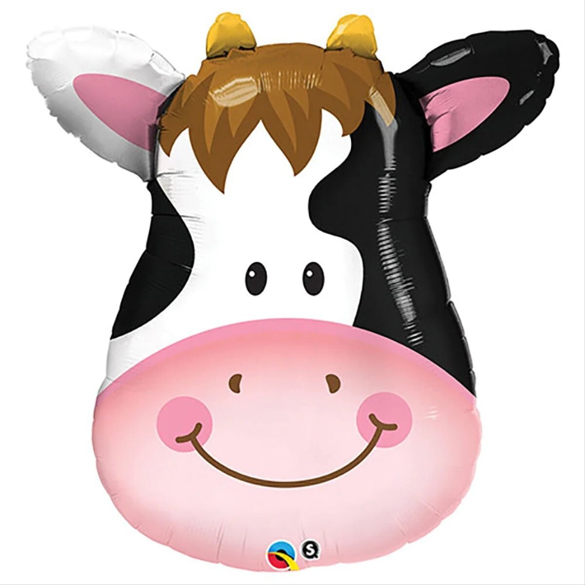 Cow Girl Balloon Tower 1st Birthday | Pink Rodeo Balloon Garland | Farm Party Decorations | Cow Print White Pink Balloon | Balloon Structure