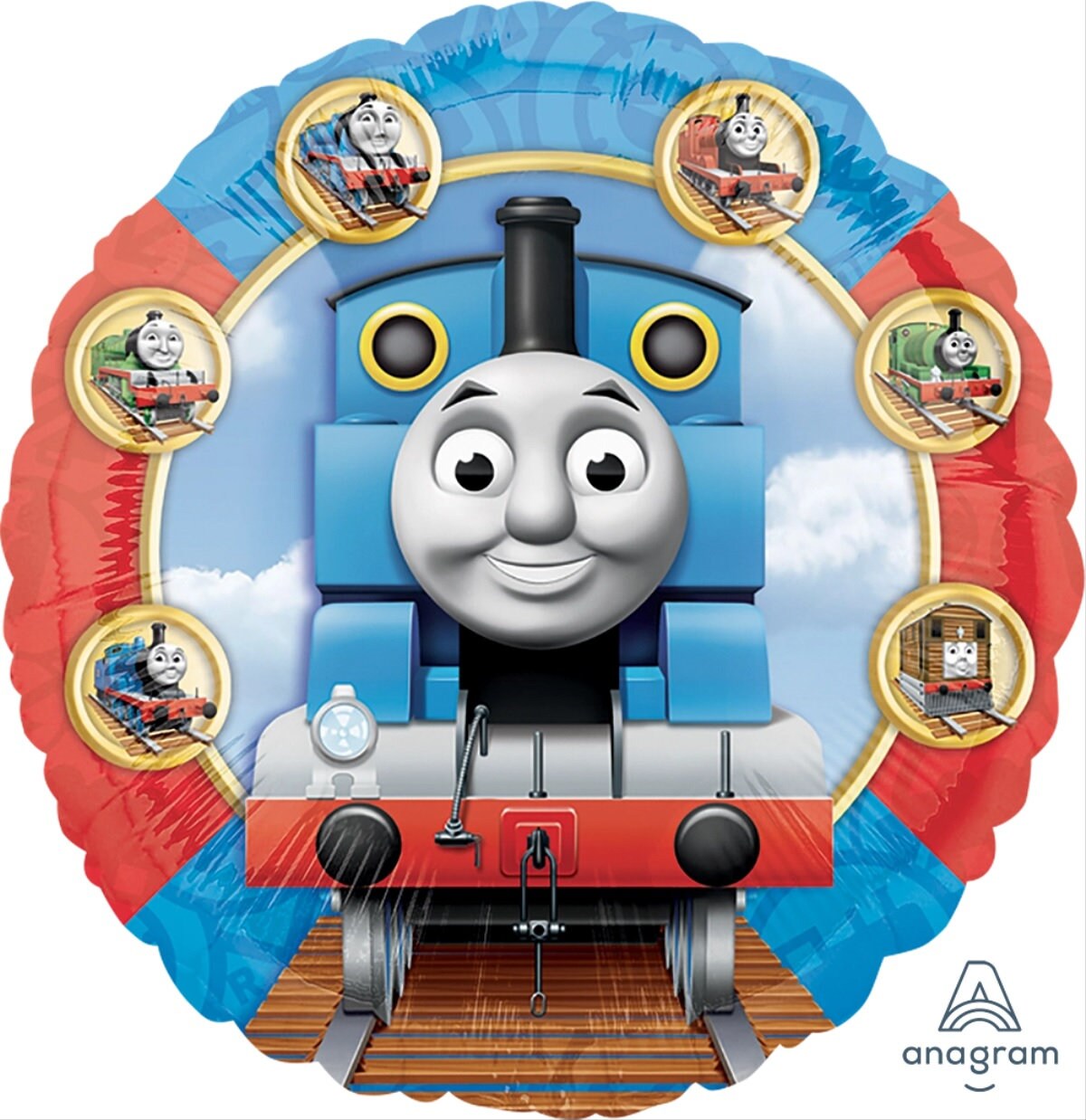 Thomas Balloon Bouquet | Thomas the train party supplies | Thomas decorations | Thomas birthday | Toddlers birthday| 1st | 2nd |3rd birthday