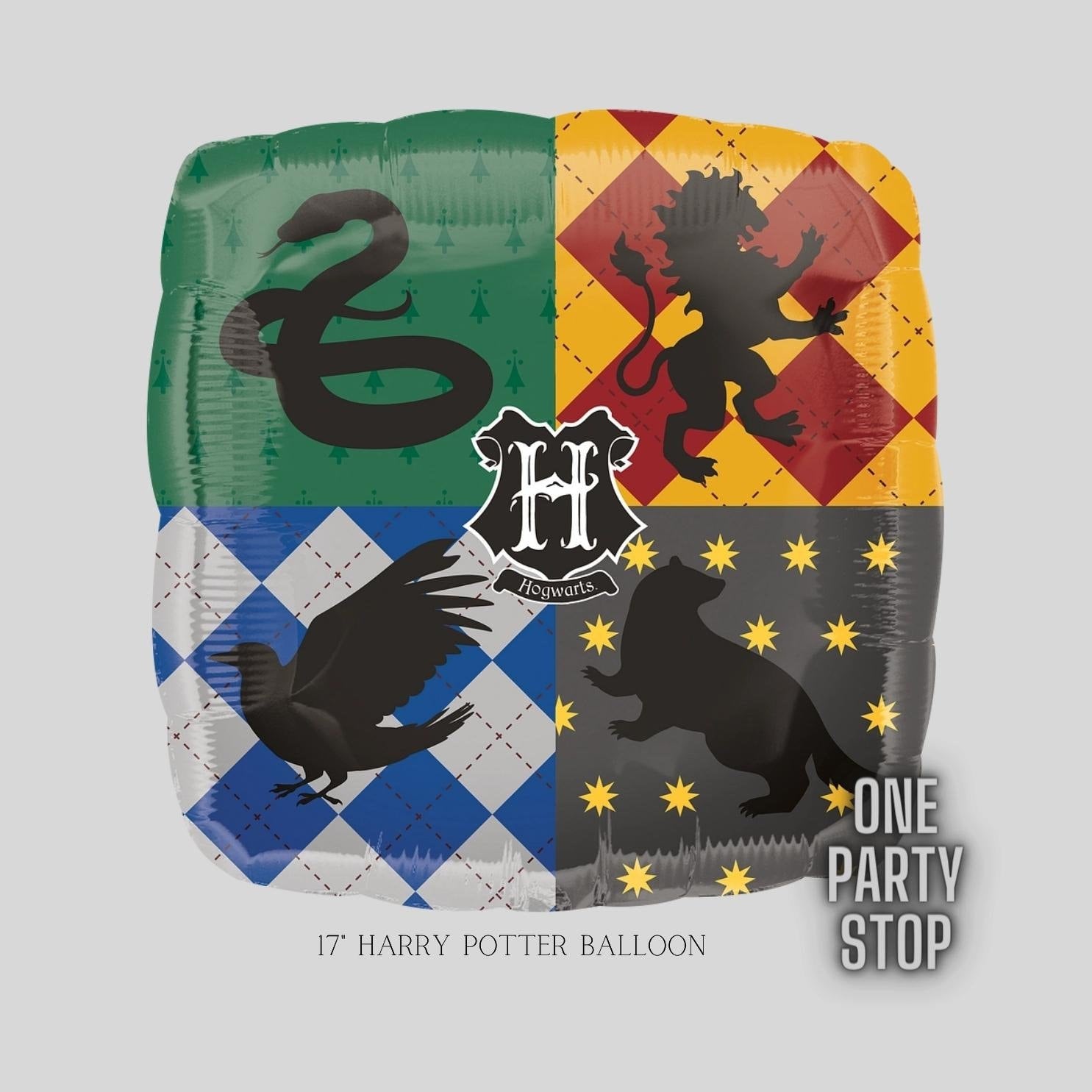 Harry Potter Hogwarts Balloons -Anagram Licensed | Harry Potter Decorations | Hogwarts balloons | Harry Potter birthday | Hogwarts | Wizard