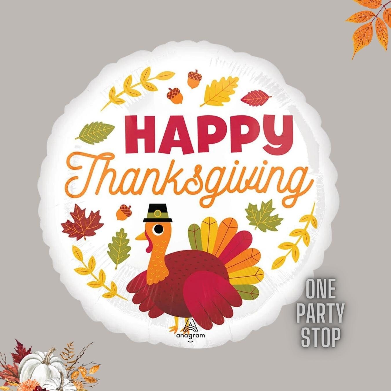 Thanksgiving Balloon Bouquet | Indian Squirrel | Thanksgiving decorations | Thanksgiving Decor | Fall Decorations | Happy Thanksgiving