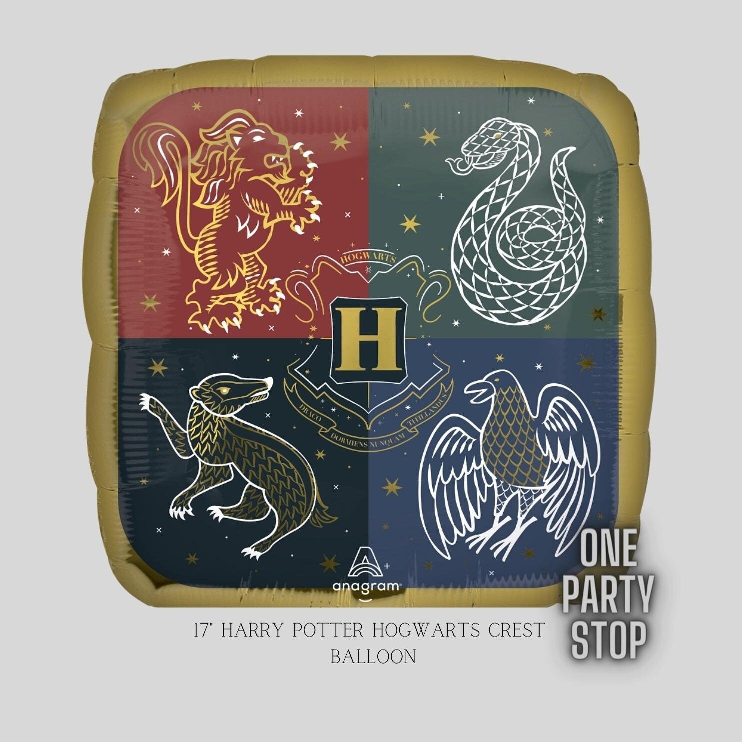 Harry Potter Hogwarts Balloons -Anagram Licensed | Harry Potter Decorations | Hogwarts balloons | Harry Potter birthday | Hogwarts | Wizard