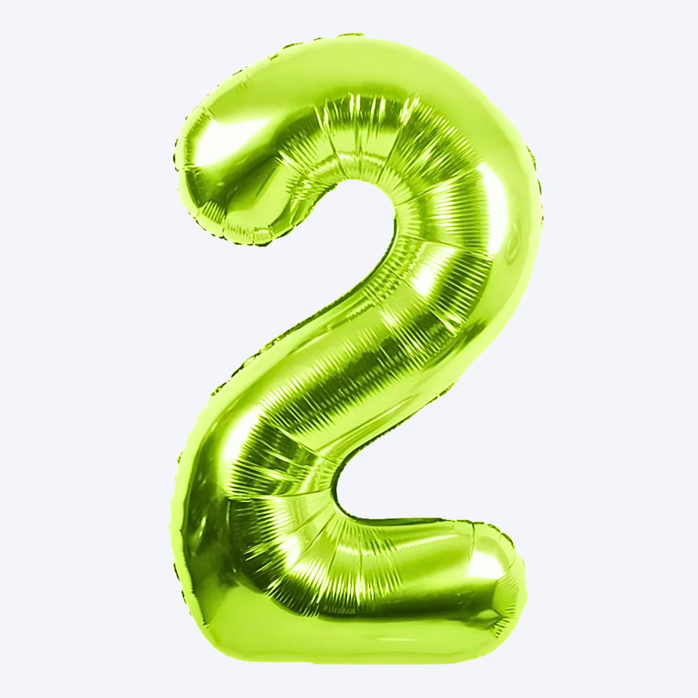 Lime Green Number Balloon, Age Foil Number Balloon, Birthday Party Decorations, Neon Green Balloon Numbers, Jumbo Mylar Number Balloon
