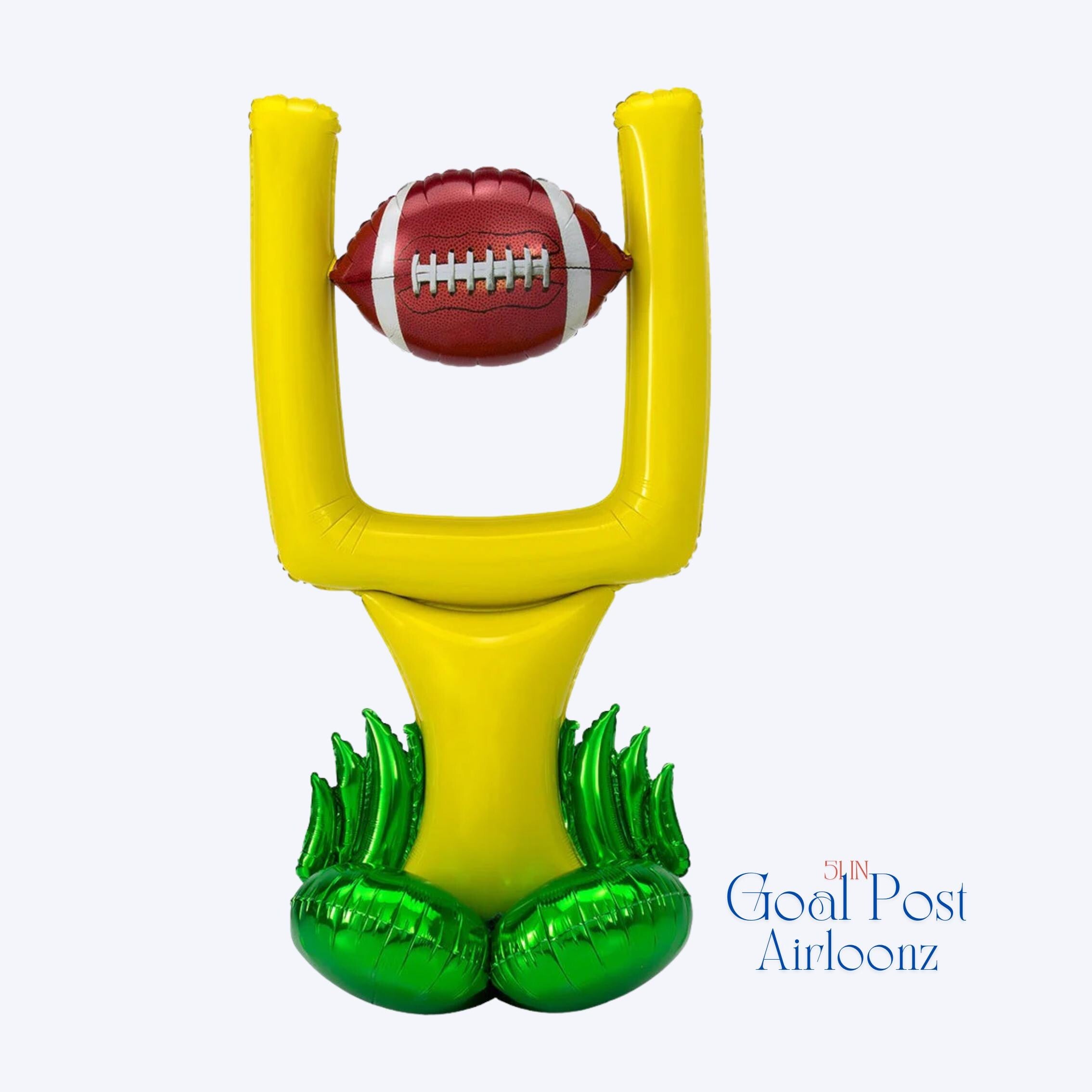 Touchdown Football Balloon Bouquet: Game Day Party Decor