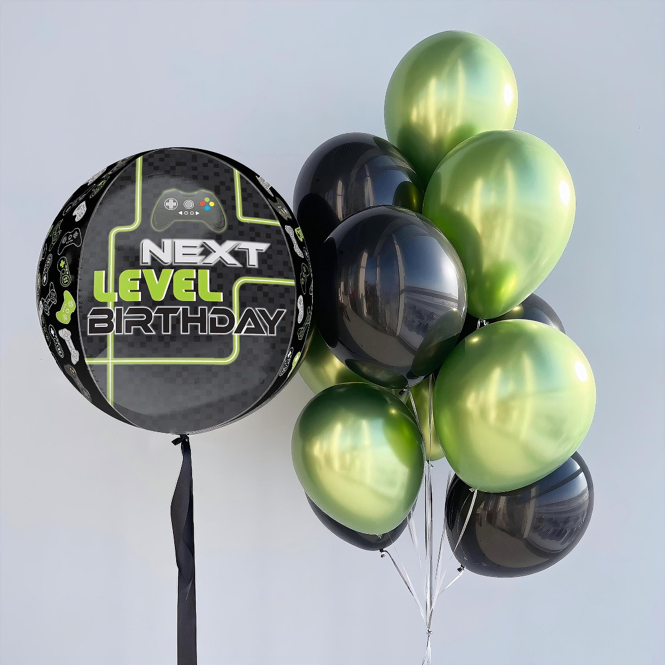Next Level Birthday Balloons: Game Themed Party Decor