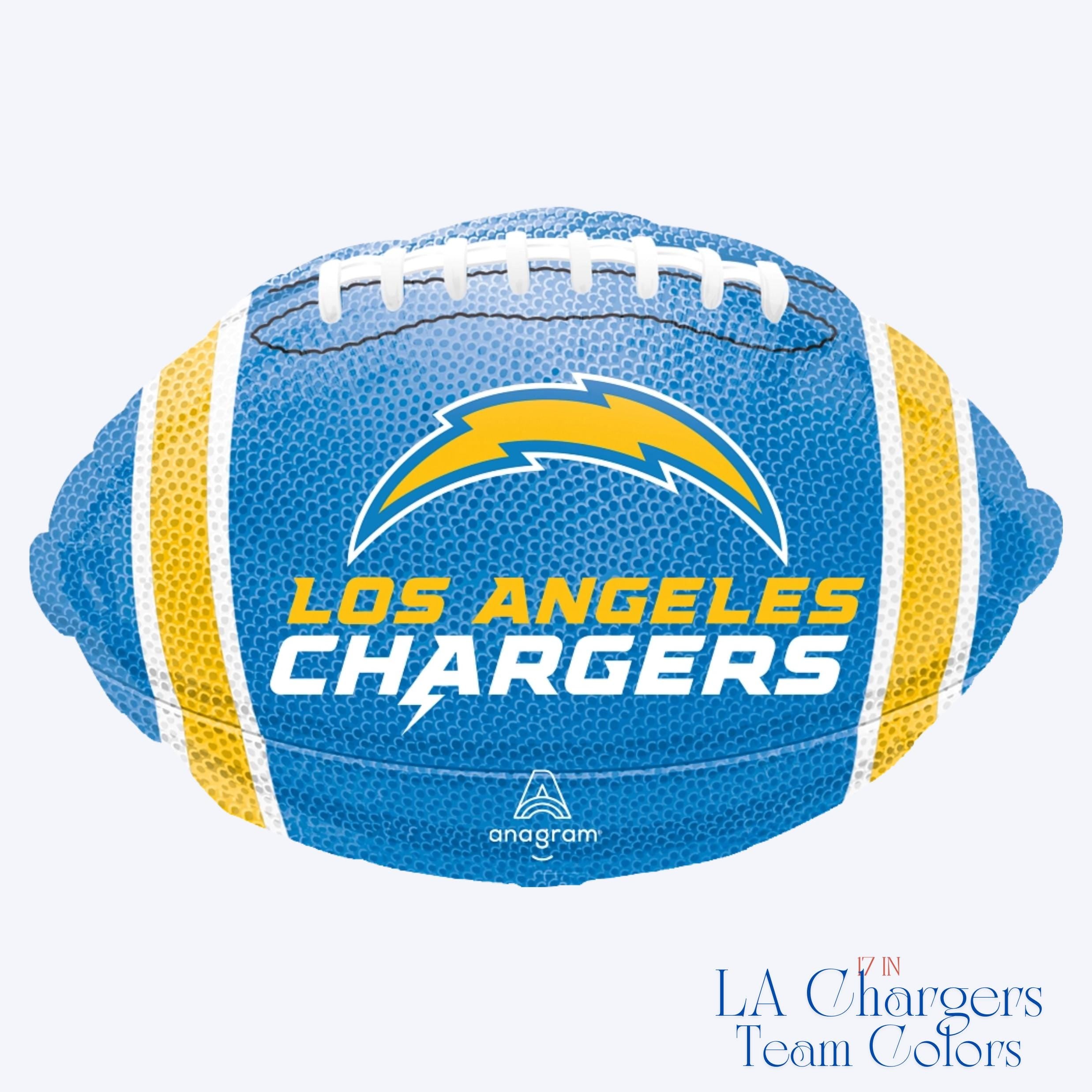 LA Chargers Balloon Bouquet: NFL Football Party Decor