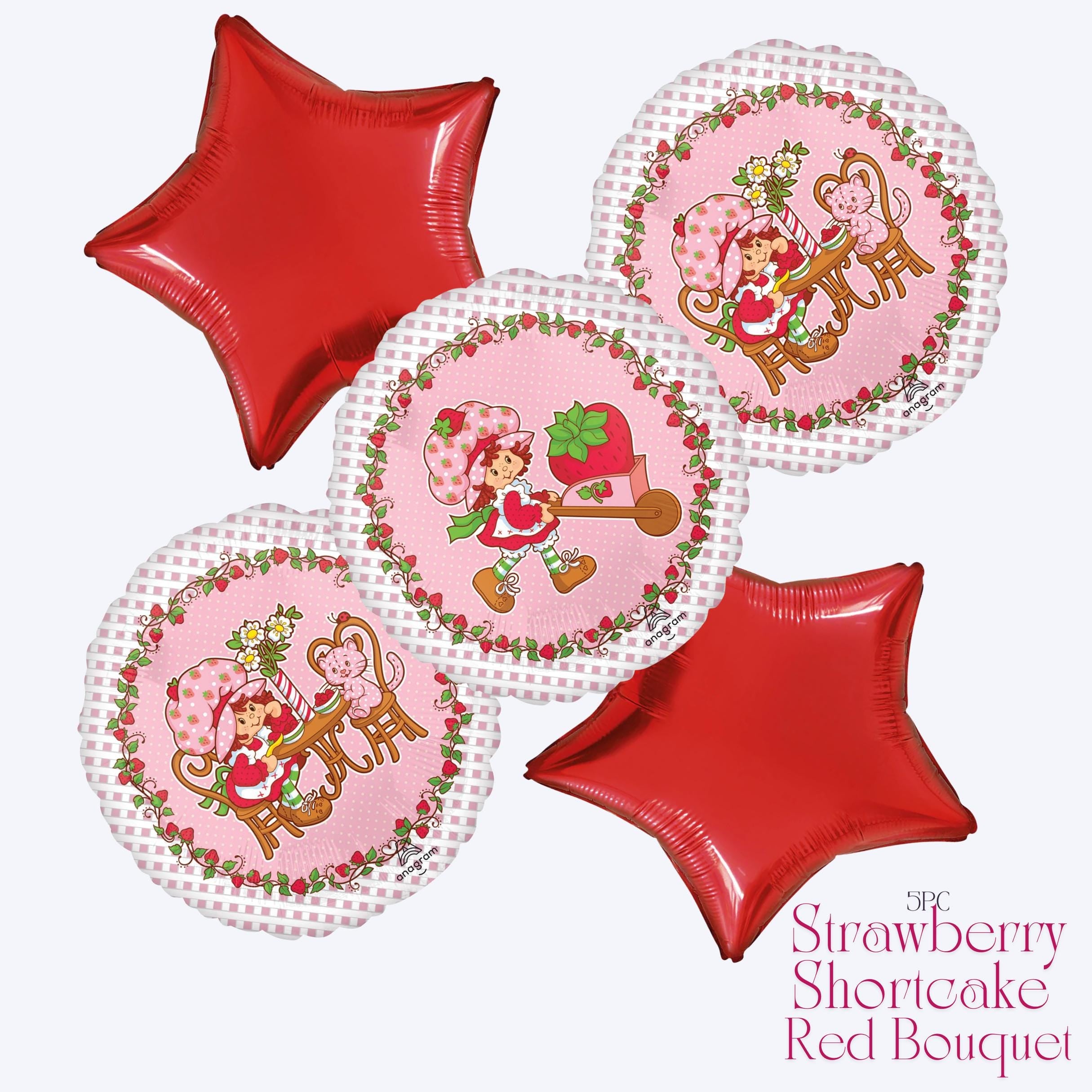 Strawberry Shortcake Balloons