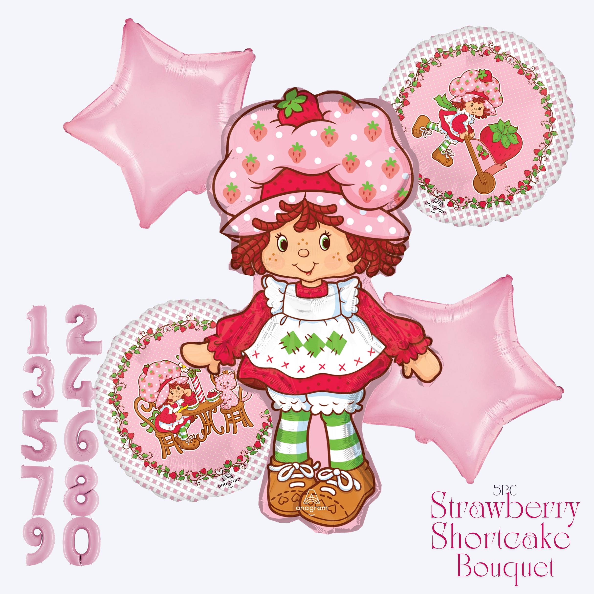 Strawberry Shortcake Balloons Pink
