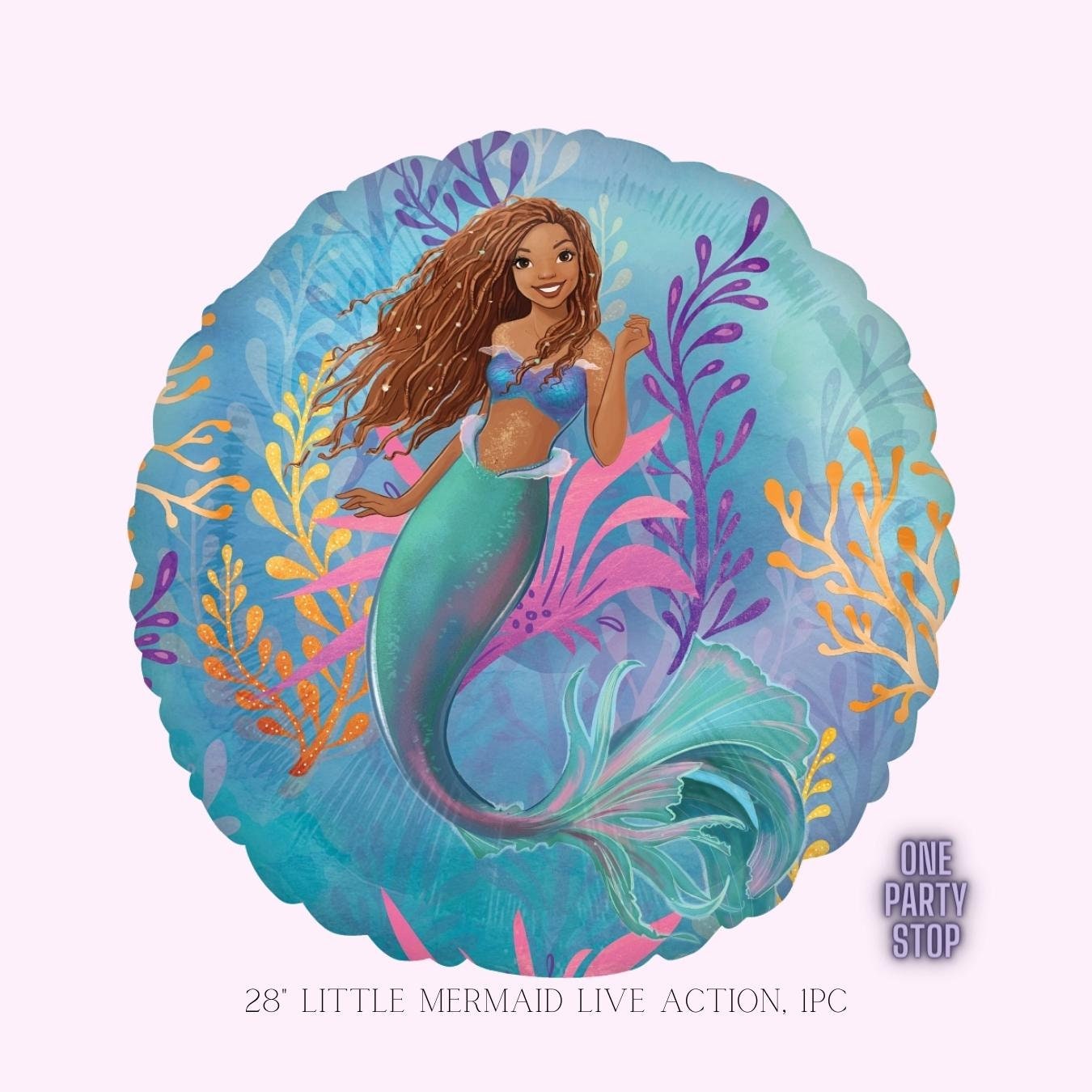 Little Mermaid Foil Balloon: Under The Sea Party Decor