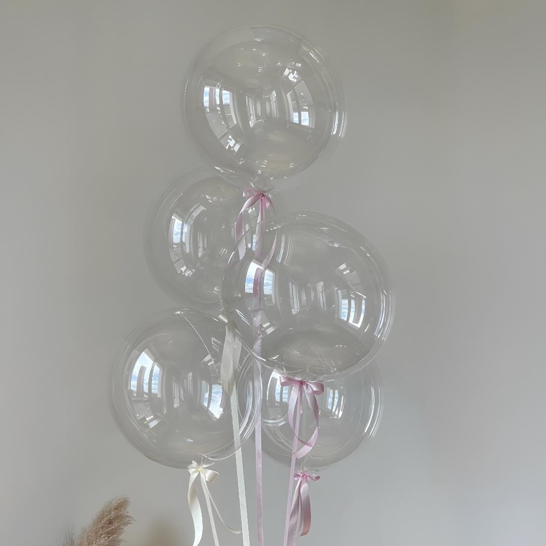 Clear Gem Balloon Bouquet