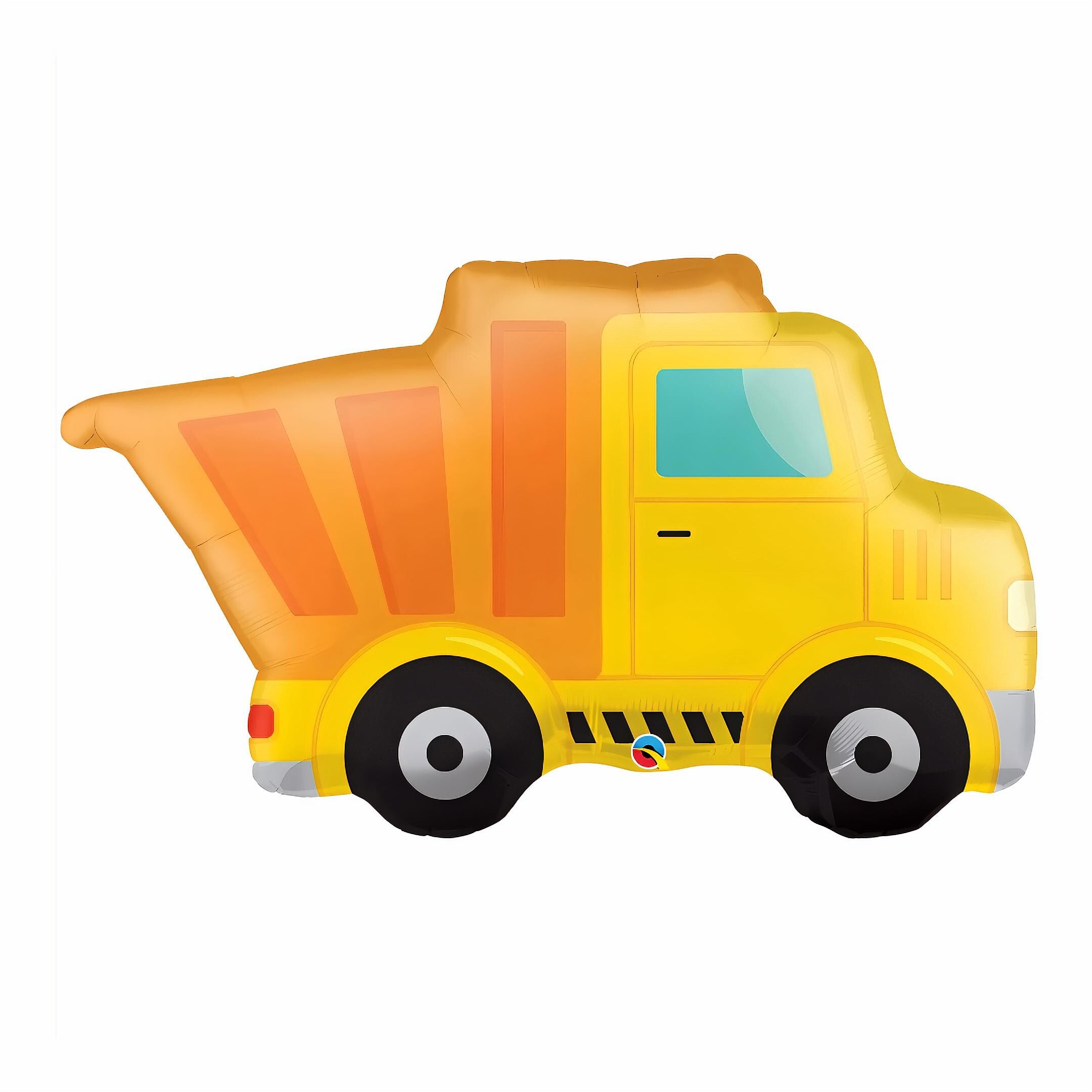 Dump Truck Foil Balloon: Construction Birthday Party Decor