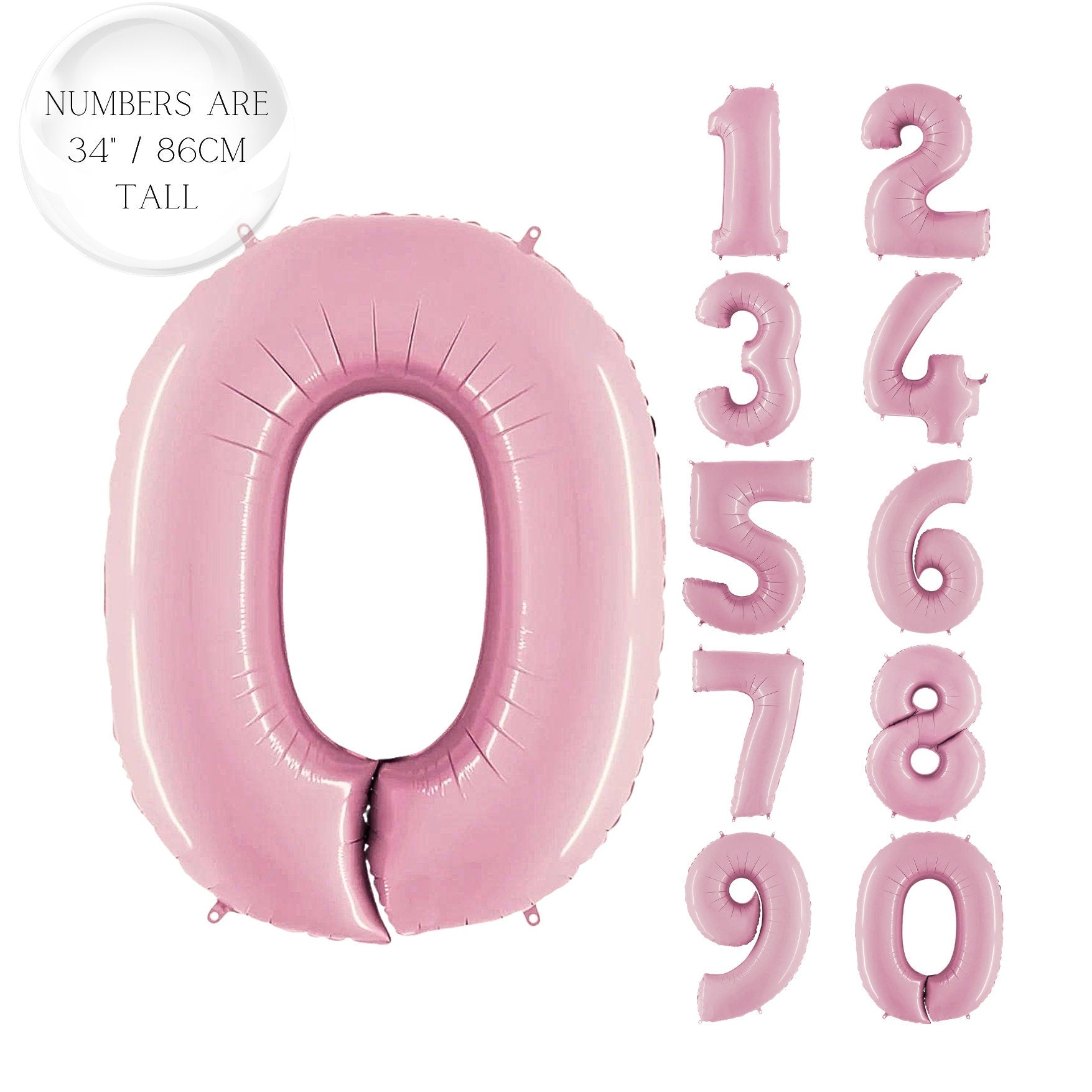 Pink Blush ELEGANT Balloons | BRIDAL Balloons | Birthday Balloons | Bachelorette Party Decorations | Engagement Party | Bridal Room Decor