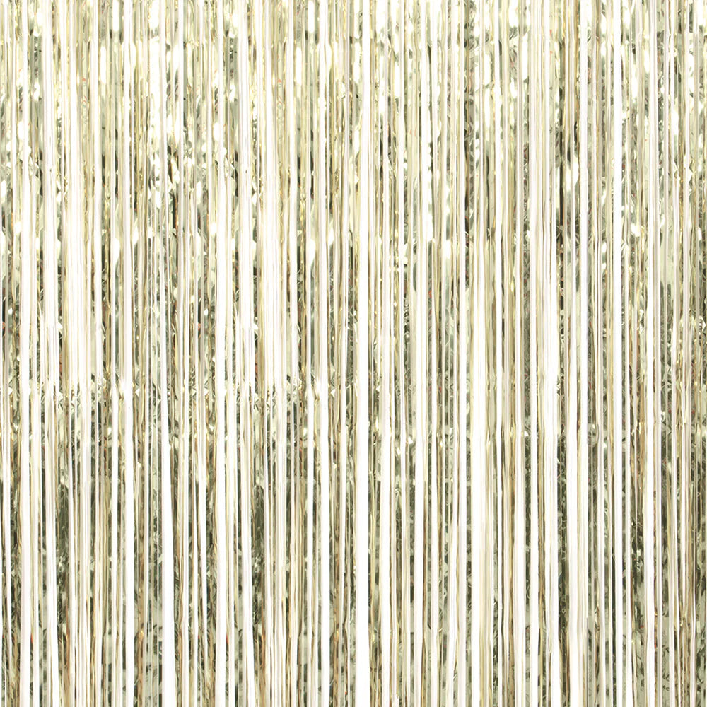 GOLD FRINGE DOOR CURTAIN 3.25ft X 6.5ft