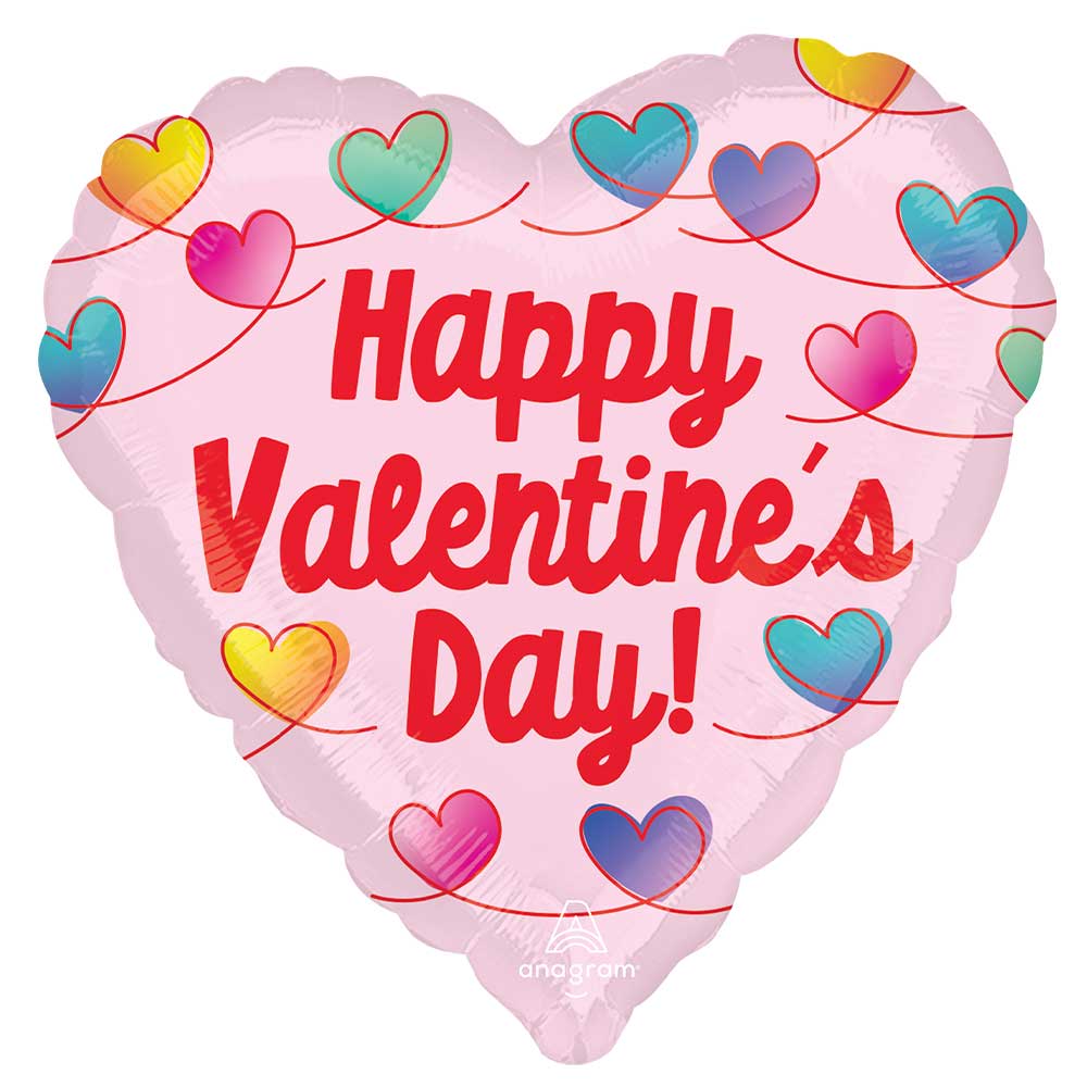 18 inch HAPPY VALENTINE'S DAY INFINITE KNOTS