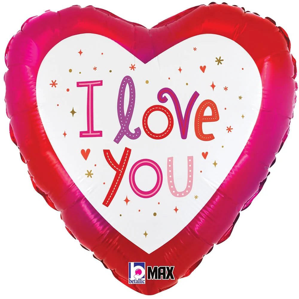 18 inch LOVE YOU SPARKLES