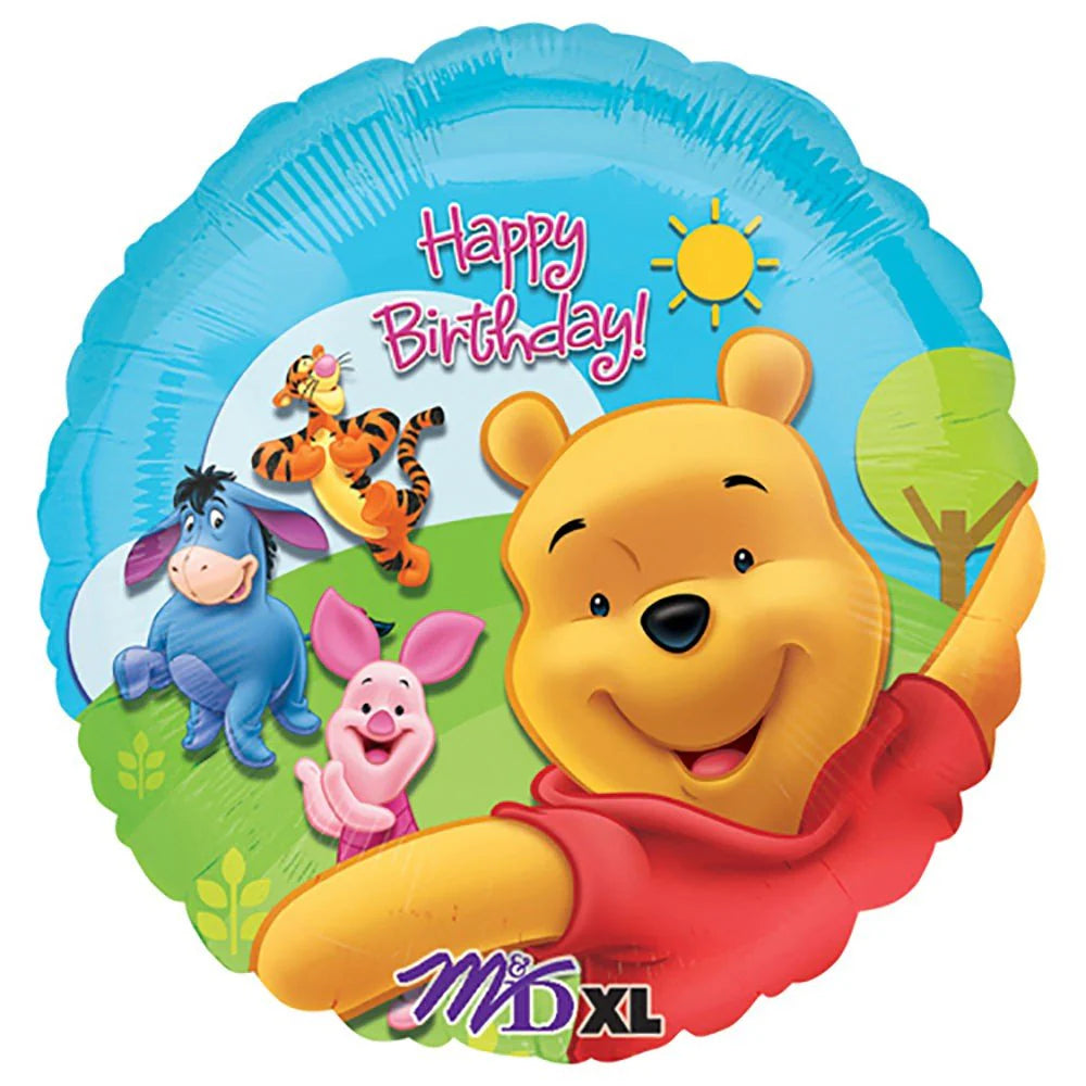 18 inch POOH & FRIENDS SUNNY BIRTHDAY