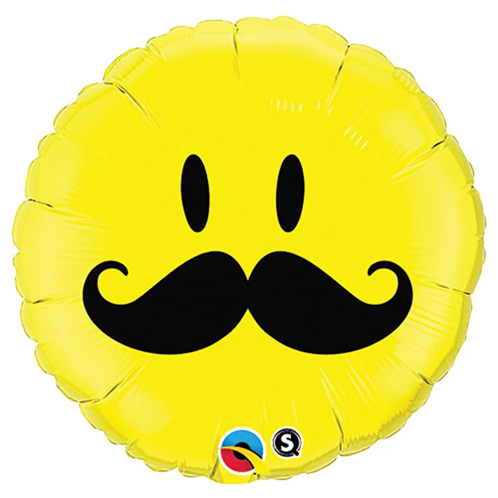 18 inch SMILE FACE MUSTACHE