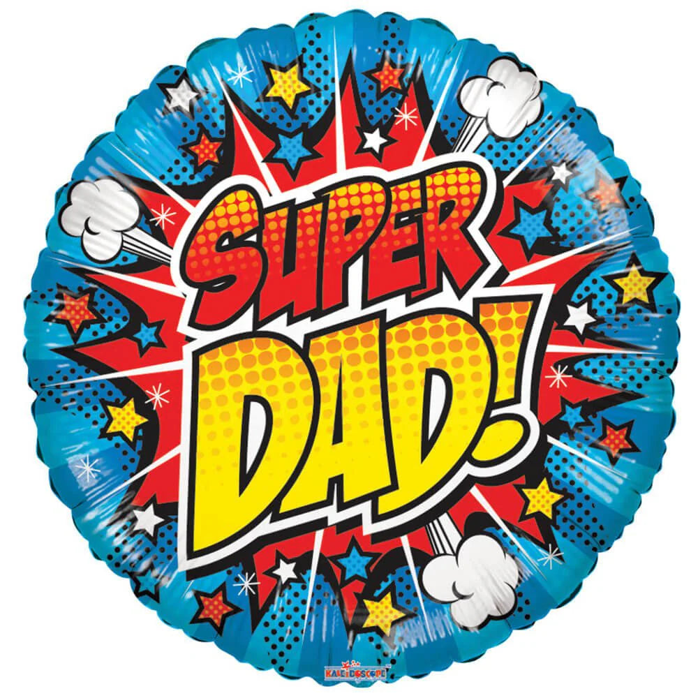 18 inch SUPER DAD! GELLIBEAN