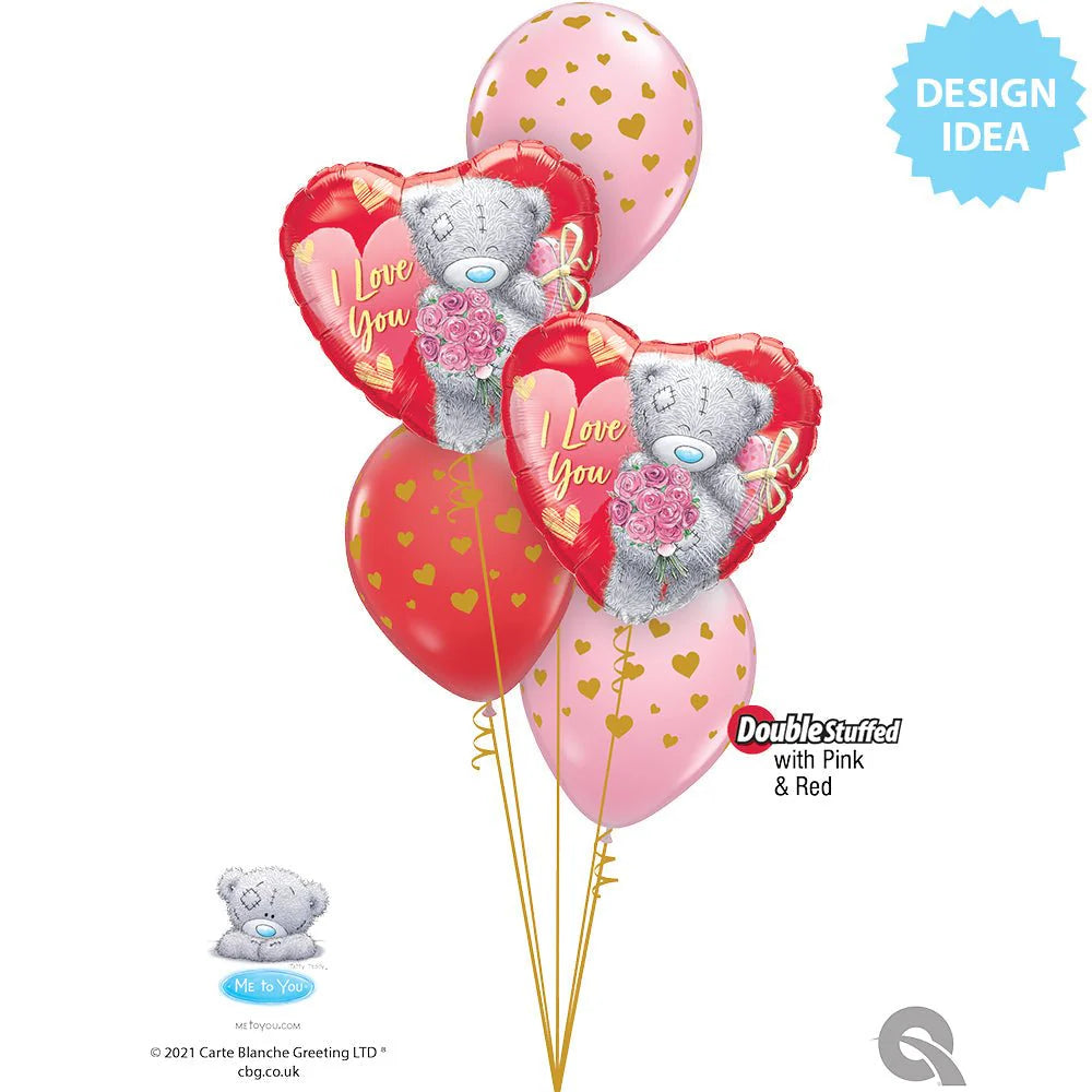 18 inch TATTY TEDDY I LOVE YOU BOUQUET