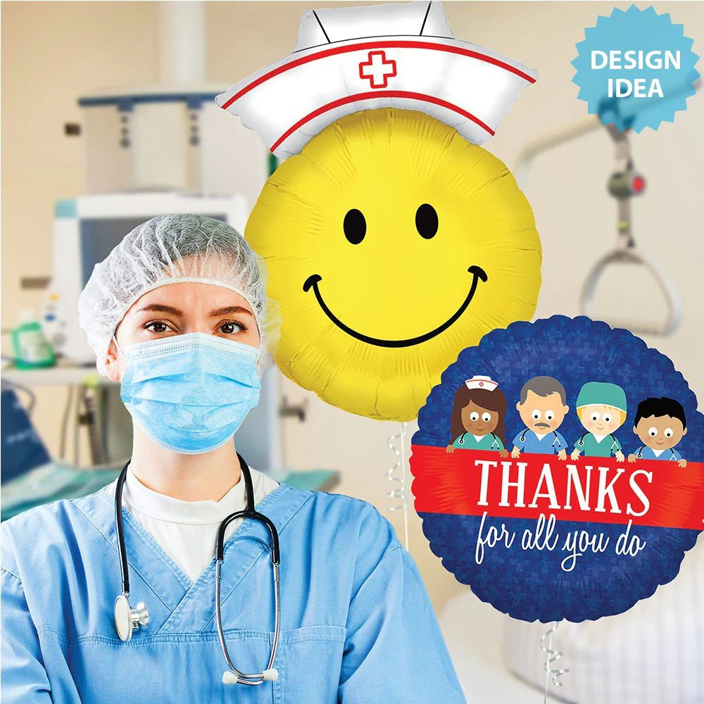 28 inch SMILEY NURSE