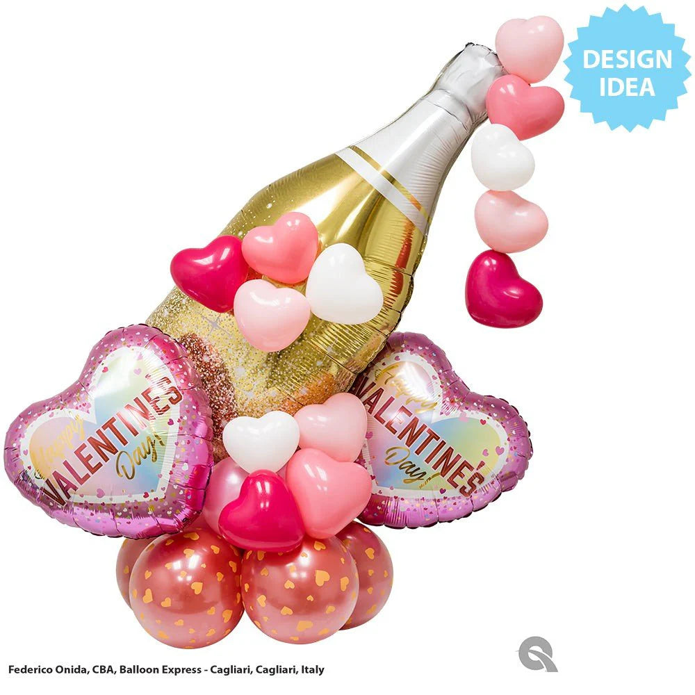 18 inch VALENTINE'S CONFETTI OMBRE