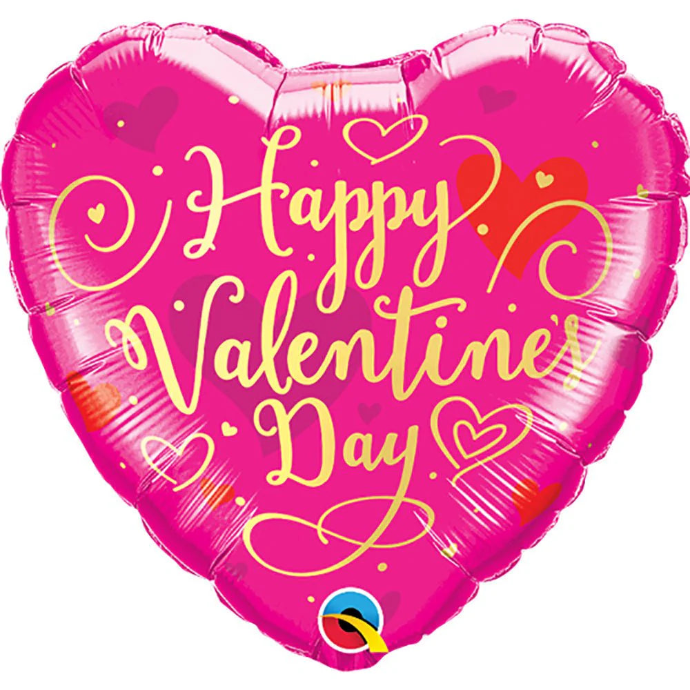 18 inch VALENTINE'S DAY GOLD SCRIPT