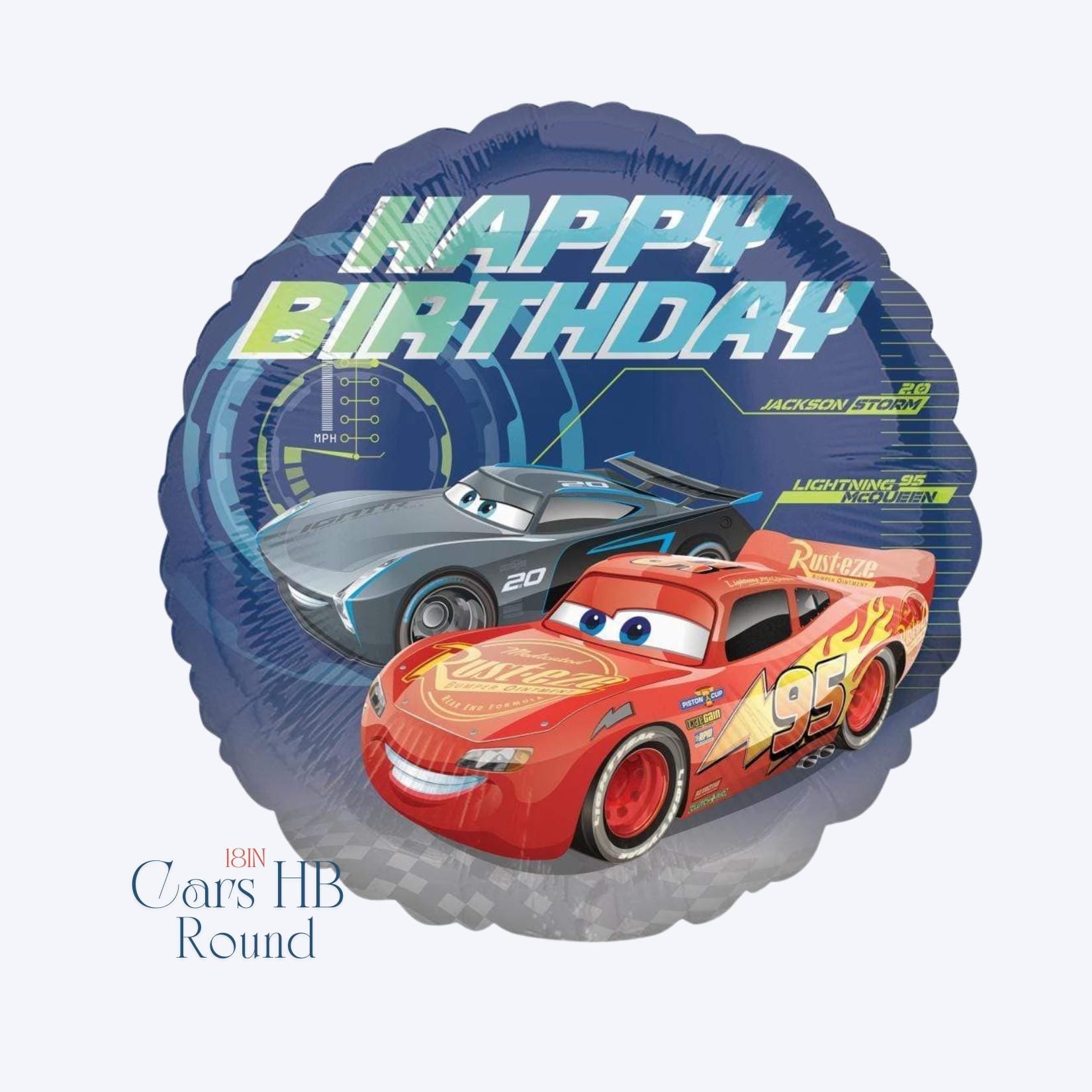 Lightning McQueen, 5pc - Anagram Licensed | Cars kids birthday | Car party decorations | Toddler birthday | Cars | Boy Birthday decorations