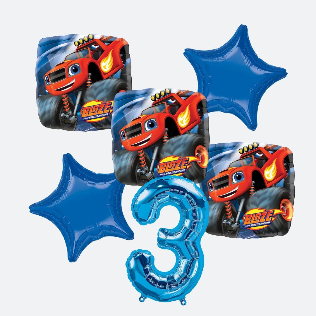 Blaze Monster Truck Balloons
