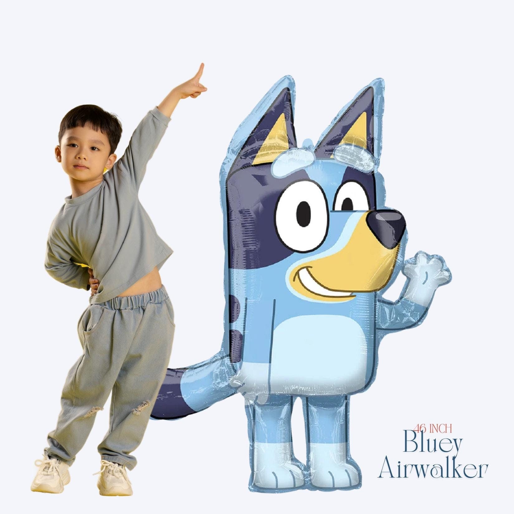 Bluey Balloon Bouquet: Birthday Party Decor