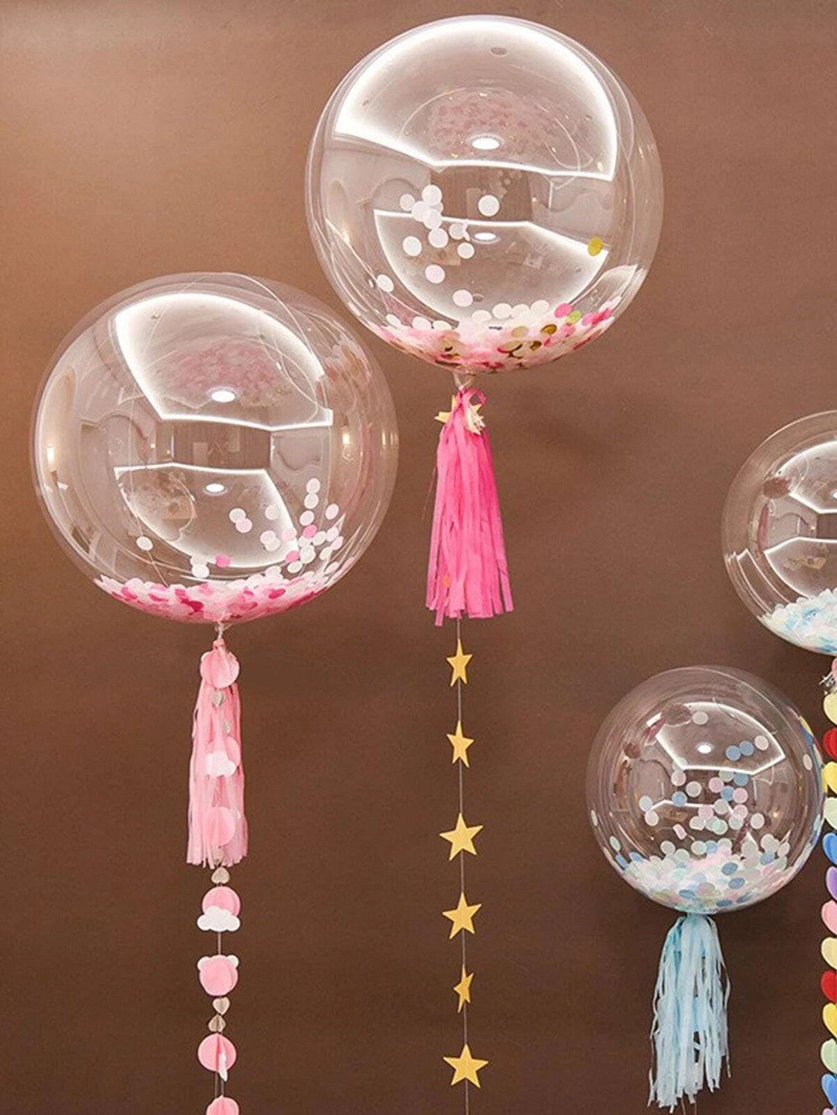 Clear Bobo Balloon: Transparent Spherical Balloon for Parties
