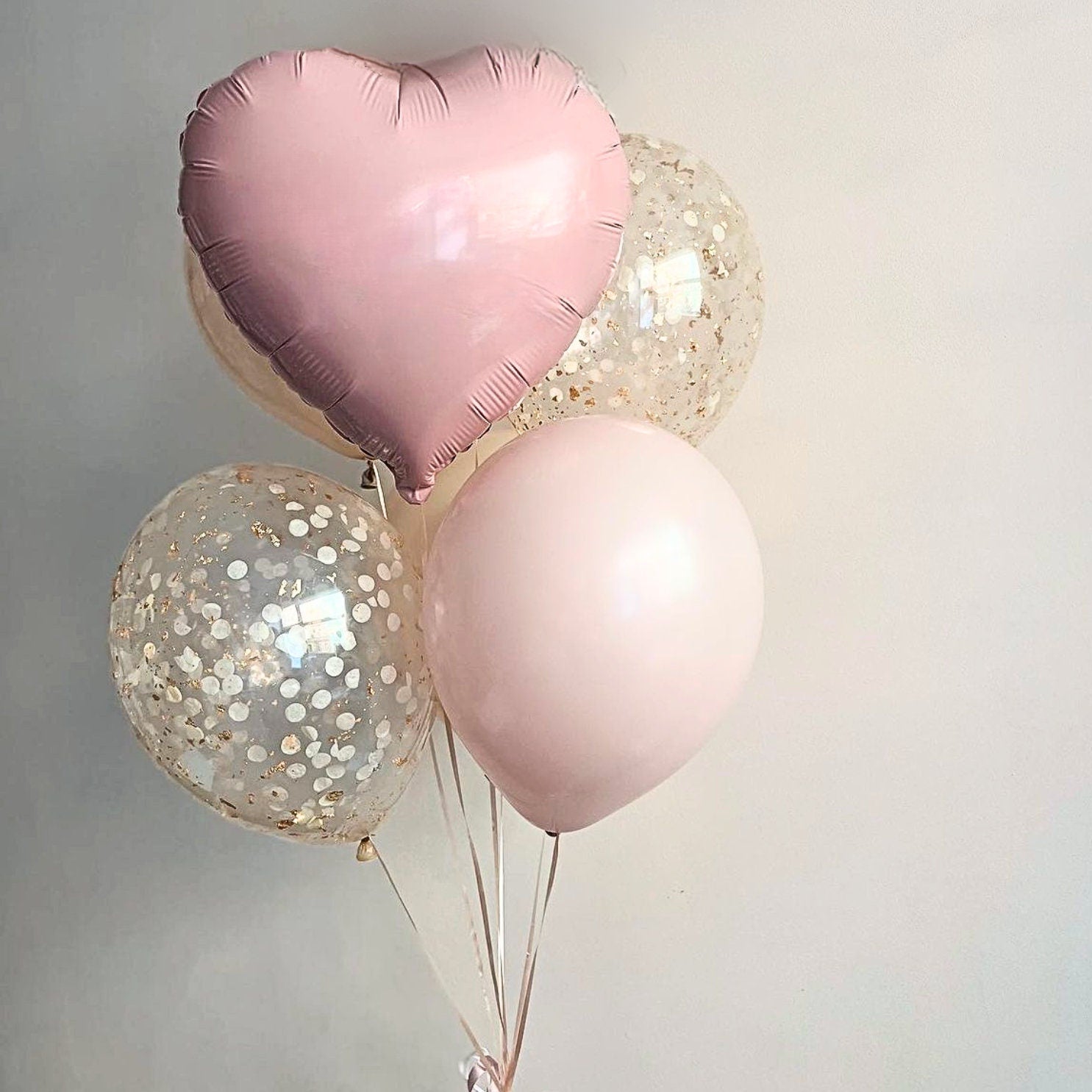 Pink Mouse Balloon Bouquet: First Birthday, Baby Shower Decor