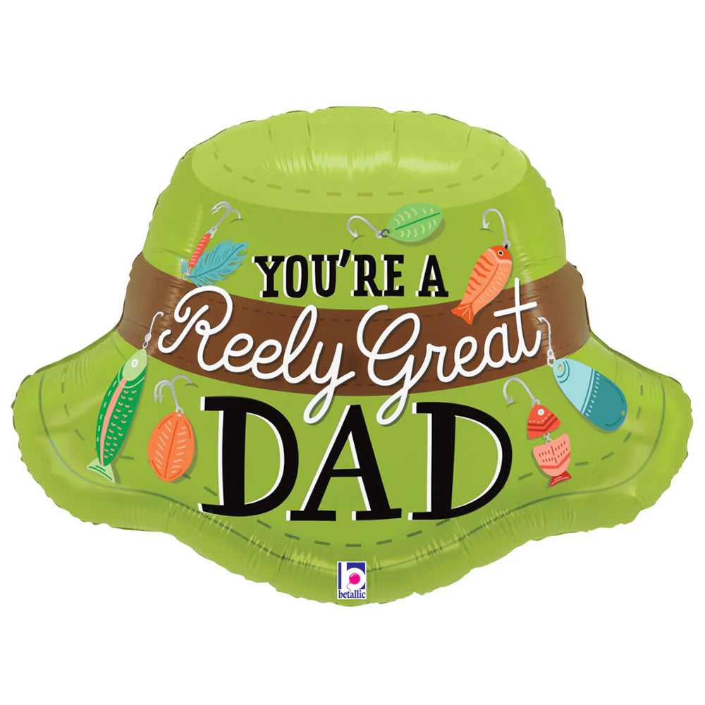 30 inch REELY GREAT DAD FISHING HAT