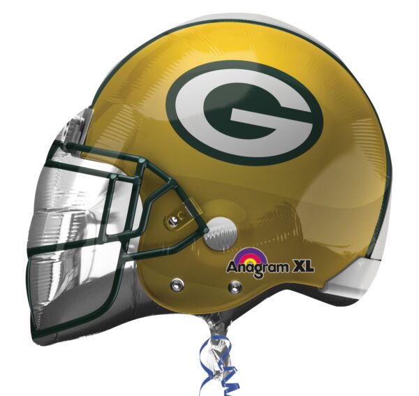Green Bay Packers NFL Foil Balloon Bouquet – Football Fan Celebration Decor