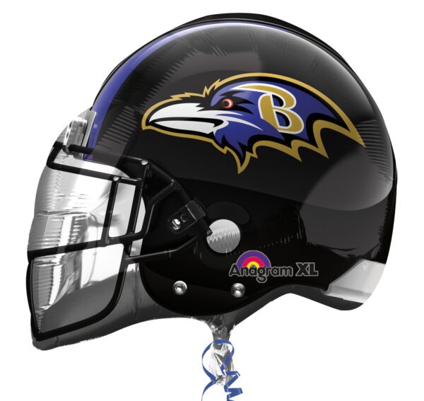 18-Inch Baltimore Ravens NFL Football Foil Balloon – Game Day Party Decoration
