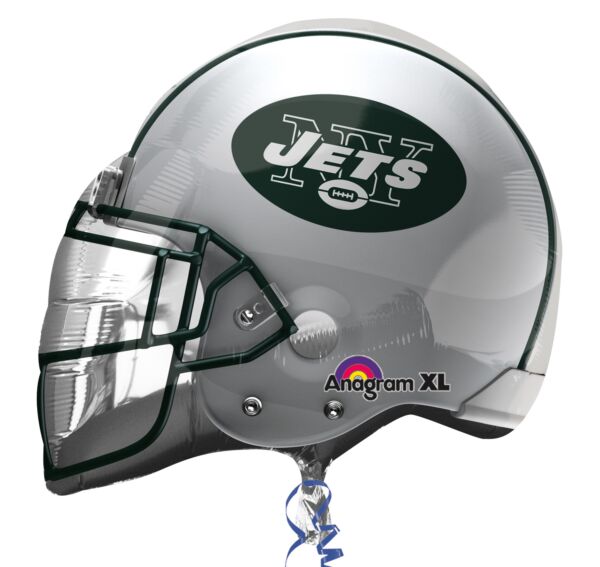 18-Inch New York Jets NFL Football Foil Balloon – Game Day Fan Decor