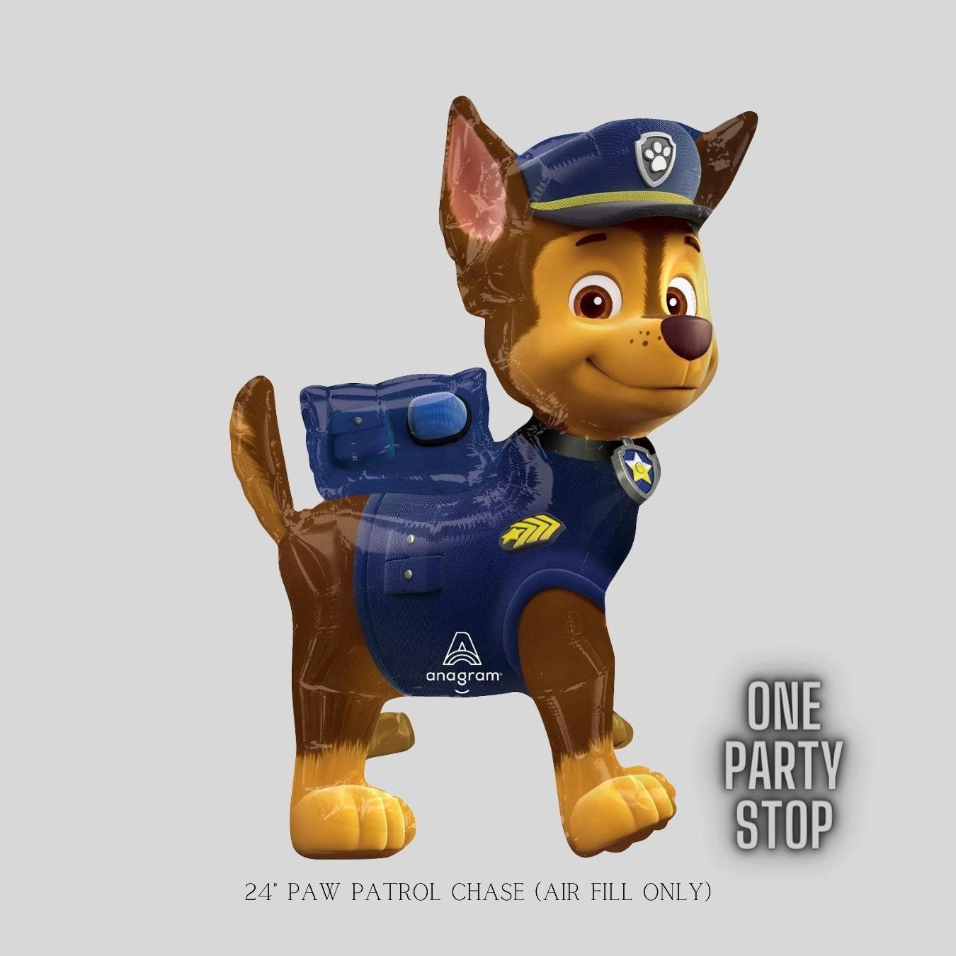 54" Chase Paw Patrol Airwalker Balloon: Licensed Anagram Party Decoration