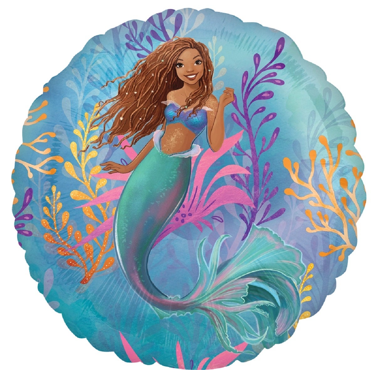 Little Mermaid Balloon Bouquet: Ariel Party Decorations, Under the Sea Balloons