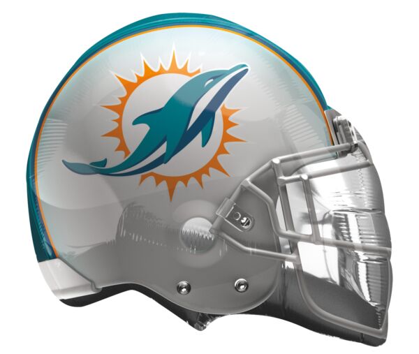 Miami Dolphins NFL Foil Balloon Bouquet – Football Fan Party Decor