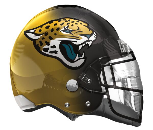 21-Inch Jacksonville Jaguars NFL Helmet Foil Balloon – Bold Football Fan Decor