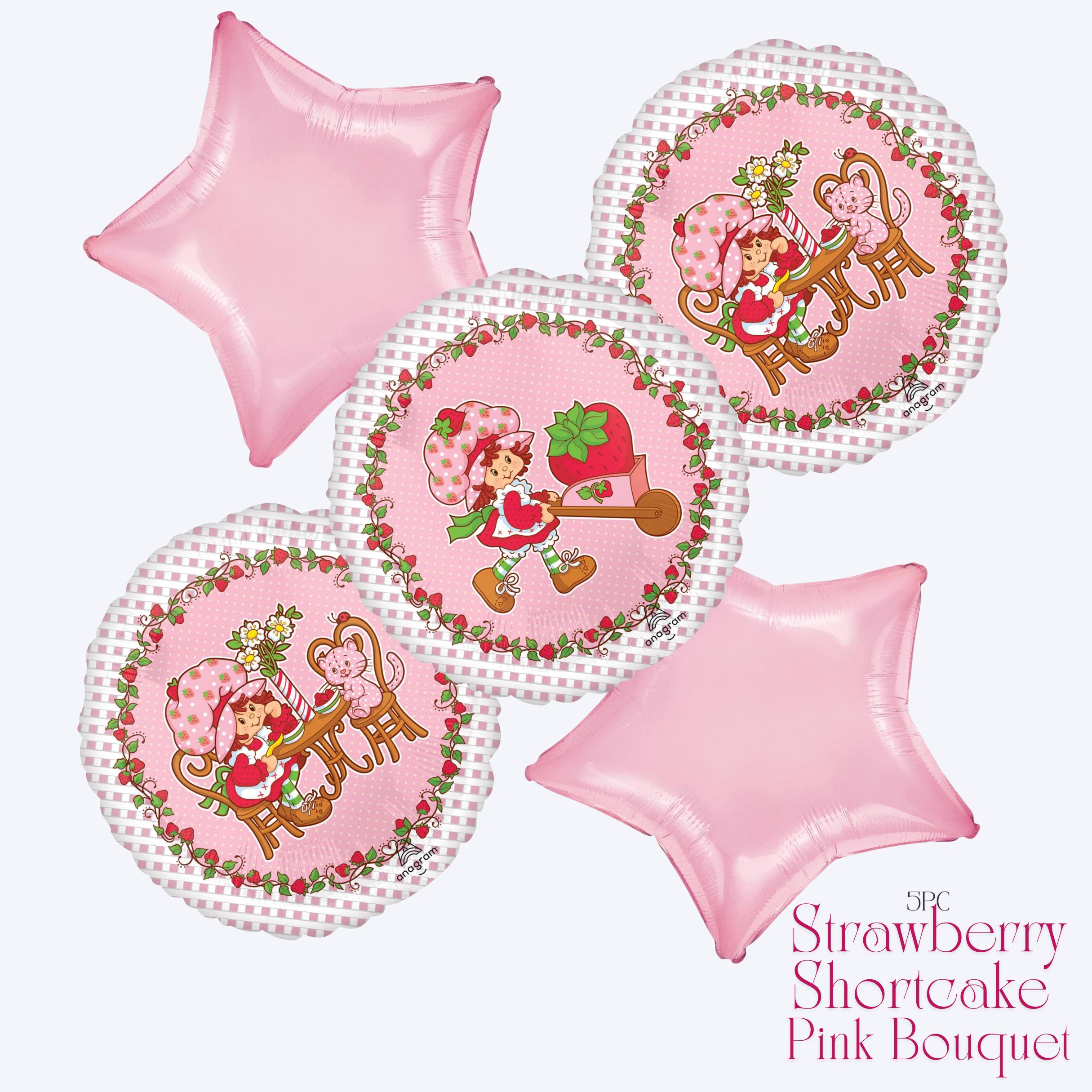 Strawberry Shortcake Balloons Pink